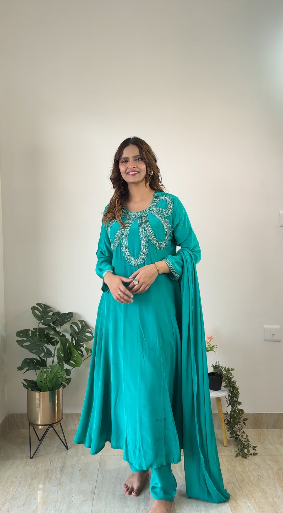 SAANJH Anarkali Suit